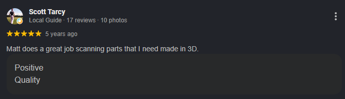 Customer review screenshot 2